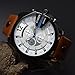 dzcyang CURREN Original Men's Sports Waterproof Calendar Leather Strap Wrist Watch Good Quality 8176 Black Brown