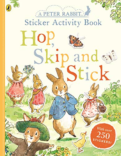 Warne Peter Rabbit Hop, Skip, Stick Sticker Activity
