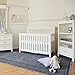 NAMESAKE Darlington 4-in-1 Convertible Crib in Warm White, Greenguard Gold Certified