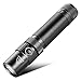 USB Rechargeable Tactical LED Flashlight, Zanflare F1 Flashlight with 7 Light Modes, IP68 Waterproof, Cree XP-L V6 1240 Lumen Torch with Safety Hammer, Battery Not Included, Cool White