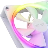 NZXT F120 RGB Fan RF-R12SF-W1 120mm White Silent RGB Lighting 18 LEDs view 4