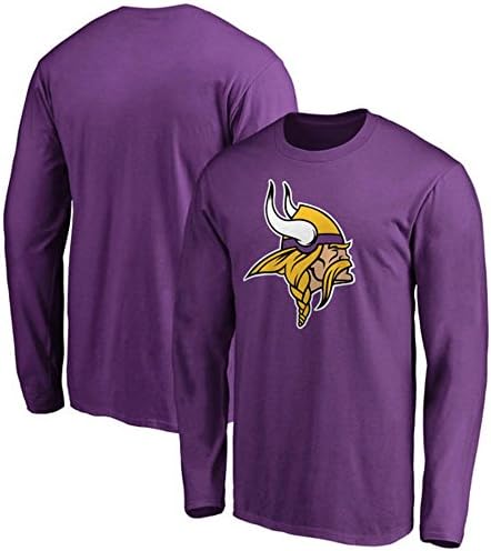 Fanatics Branded Minnesota Vikings NFL Pro Line Primary Logo Long Sleeve T-Shirt - Purple (Medium)