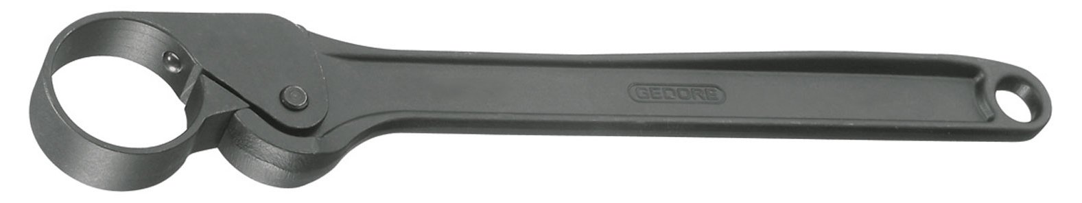 Gedore 31K12 305 mm Friction Ratchet Handle Without Ring - Black