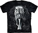 The Mountain Men's White Tiger Stalk T-Shirt Black L
