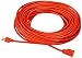 AmazonBasics 16/3 Vinyl Outdoor Extension Cord - 100 Feet (Orange) (Renewed)