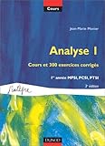 Image de Analyse, tome 1 : Cours et 300 exercices corrigés, MPSI, PCSI, PTSI
