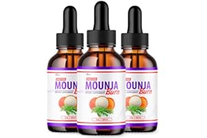 VYTAX (3 Pack) Mounja Burn Drops - Official Mounjaburn Supplement Liquid Drops, Monja Mounjadrops Maximum Strength Vitamin Plus All Natural Ingredients Advanced Formula Tea Reviews (6oz)