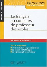 Le  français au concours de professeur des écoles