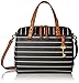 Fossil Rachel Satchel Black/White