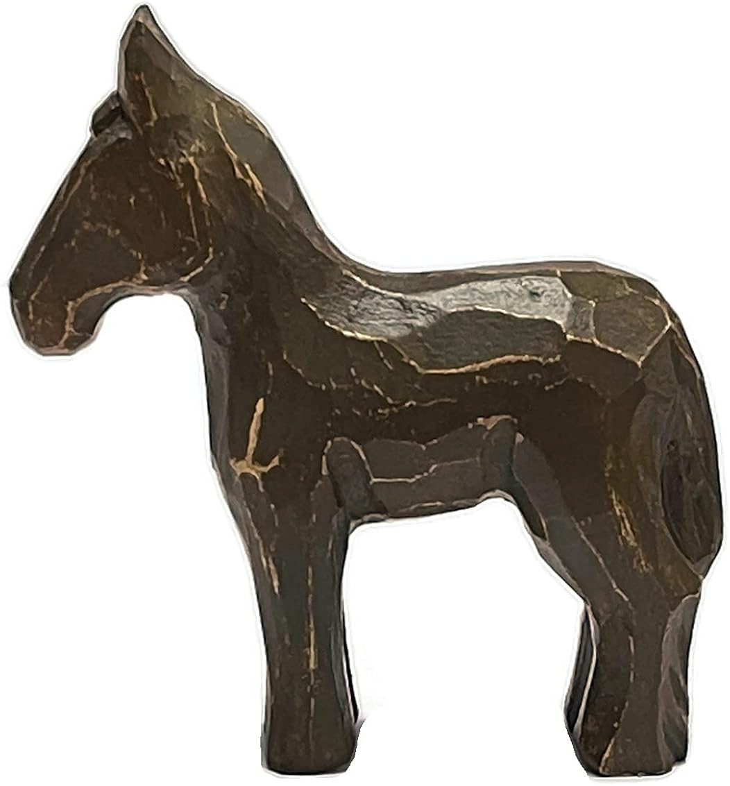 Amazon Com Bladerunner Wooden Handcrafted Horse Replica Blade Runner Props Brown Clothing