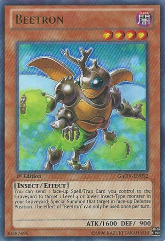 Yu-Gi-Oh! - Beetron (GAOV-EN092) - Galactic Overlord - 1st Edition - Ultra Rare