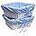Amazon Com Burlington Baby Large White Willow Basket Set