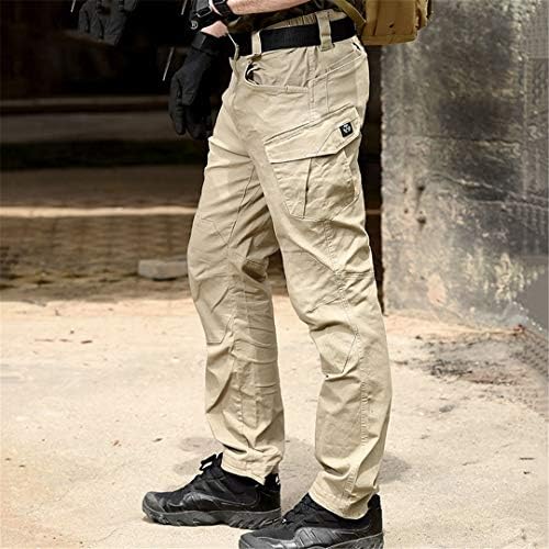 Combat Military Tactical Pants Men Large Multi Pocket Army Cargo Pants Casual Cotton Security Bodyguard Trouser
