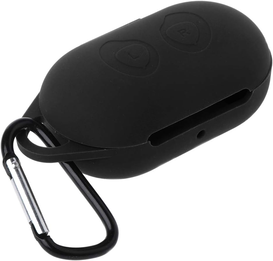 only y Protective Case for Samsung Galaxy Buds Wireless Earphones, Anti-Scratch Silicone Case Cover for Galaxy Buds Black