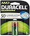 Duracell 041333661582 Rechargeable Batteries, AAA, 8.45