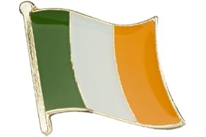 IRELAND COUNTRY FLAG SMALL LAPEL PIN BADGE ... NEW