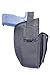 OUTBAGS USA NSC23 Nylon OWB Outside Pants Carry Holster w/Mag Pouch. Family Owned & Operated. Made in USA