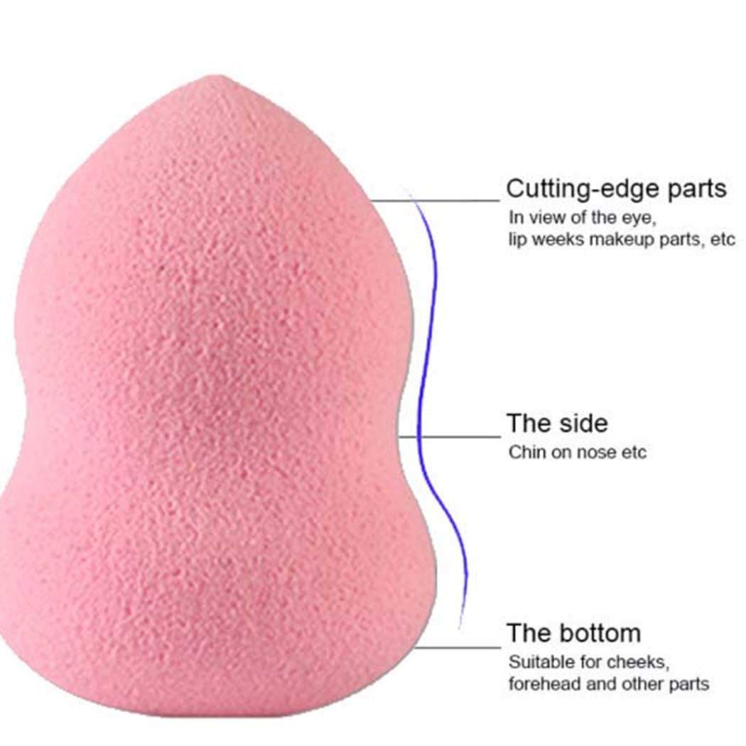 MAMOIU 6Pcs/Pack Makeup Sponge Blender, Soft Elastic Makeup Sponge Gourd Dripping Puff Blenders & Sponges