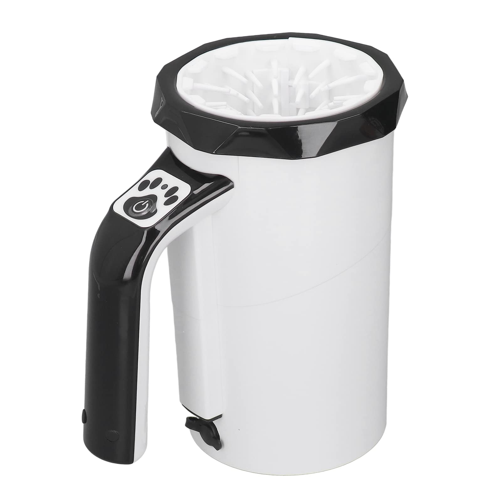 Fockety Automatic Dog Paw Cleaner, USB Rechargeable Portable Electronic Paw Washer Dog Foot Washer with Handle, Use This Dog Paw Washer After Walks, Pet Paw Cleaner for Medium Large Dogs