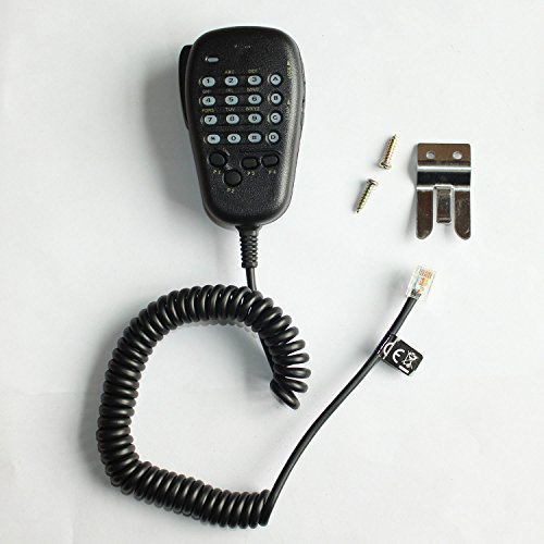 GoodQbuy® DTMF Handheld / Shoulder Mic for Yaesu Mobile Radio FT-90R FT-2600M FT-3000M FT-8000R FT-8100R MH-36 MH-36B6J 6-Pin