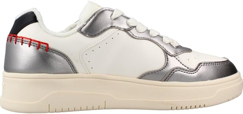 J Lestrella Girl, Zapatillas, Dk Silver White, 38 EU