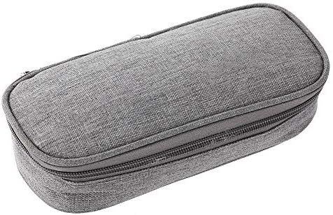 EVA Bag - Insulin Case, Portable Insulation Cooling Pouch Insulin Cooler Protector Case 3 Colors (Color : Gray)