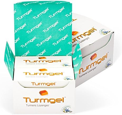 Turmgel turmeric Extract with Cool Mentholyptus Lozenge, The World's Only Mouth-Dissolving Lozenge Natural, Safe, Suger Fee, Immunity Booster, Pain Relief, Oral Hygiene, for Cough, Fat burner pills 10X10 Lozenges