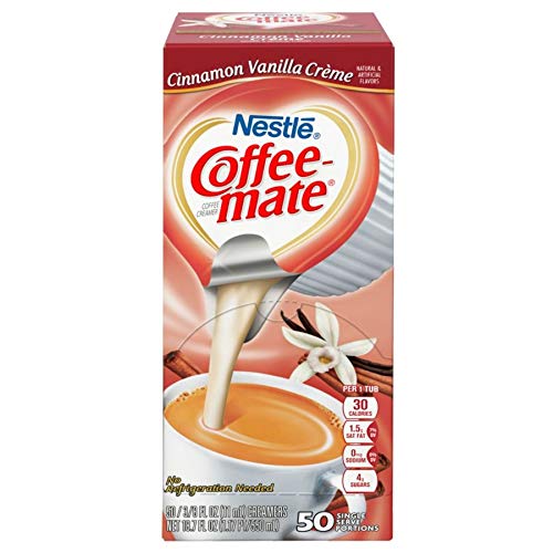 Coffee-mate Liquid Creamer Singles - Cinnamon Vanilla Creme - 50 ct - Thumbnail 4