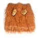 uhoMEy Adjustable Lion Mane Wig for Dog,Dog Toy,Halloween Party Costume