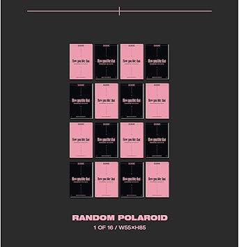 Blackpink Pre Released Single How You Like That Incl Pre Order Poster And One Random Mobile Grip Holder Pre Order Poster Folded Home Kitchen Amazon Com