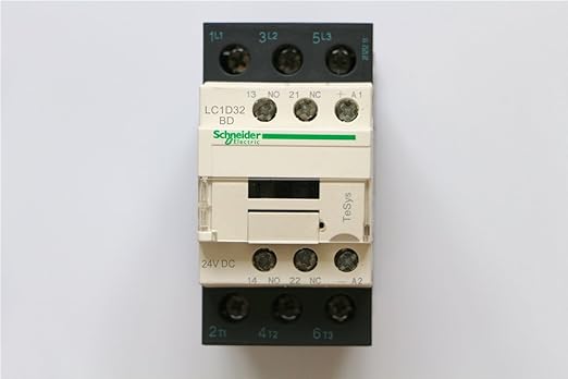Lc1d32bd Schneider 32a 24vdc Contactor Amazon Com Industrial Scientific