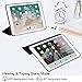 Soke iPad 9.7 Case 2018/2017, Ultra Slim Lightweight Smart Case [Trifold Stand] [Auto Wake/Sleep] with Translucent Clear Soft TPU Back Cover for Apple iPad 9.7 Inch iPad 6th /5th Generation, Black
