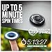 NEUTRON Fidget Spinner By Infinite Spin - High Speed Bearing - Perfect for ADHD, Stress Relief, Focus, Concentration, And Quitting Bad Habits: 2 To 4 Minute Spin Times: EDC (Black)