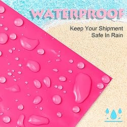UCGOU Poly Mailers 19x24 Inch Hot Pink 100 Pack