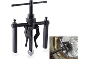 MR CARTOOL 3 Jaw Bearing Puller, Pilot Bearing Puller Gear Inner Bearing Puller Set Extractor Tool for Car SUV Motorcycle Motorbike