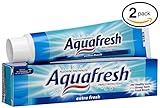 Aquafresh Extreme Clean Whitening Action Twin Pack Toothpaste, 5.6 Ounce