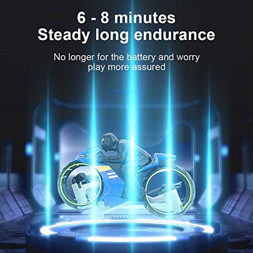 3T6B 2.4Ghz Mini Drone, Land and air Amphibious Remote Control Motorcycle Aircraft, Children Flying Toys - Thumbnail 4