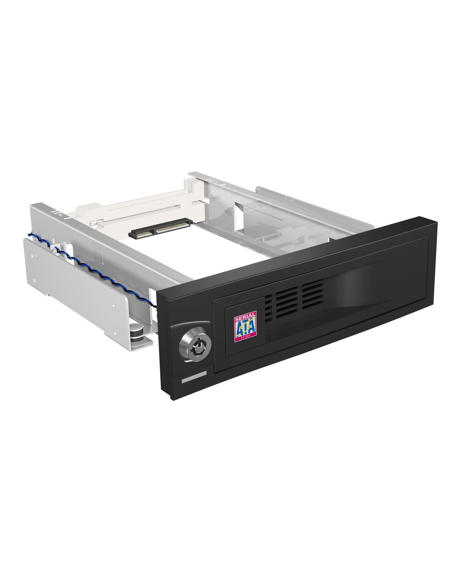 Icy Box Trayless Mobile Rack For 3.5" Sata I & Ii Hard Drive With Sata Interface