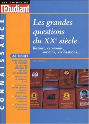 Les  grandes questions du XXe siècle