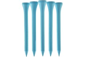 TH Golf Bamboo Golf Tees 70mm | Pack of 50 & 100 | Multiple Colour Options | Premium Durable Bamboo Golf Tees