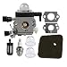 Hipa C1Q-S186 Carburetor for Stihl FS45 FS55R FS55 HS45 FC55 FS38 HL45 KM55 FS46 FS46C FS55RC FS45C FS45L FS55C FS55T String Trimmer Weedeater with Air Filter Tune Up Kit primary