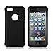 CASEMASTERS iPhone 5/5S Case Agrigle Shock Absorption/High Impact Resistant Hybrid Dual Layer Armor Defender Full Body Protective Cover Case for iPhone 5/5S - Black