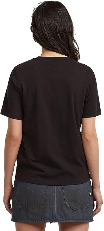 T-shirt HD Graphic para Mulheres, Preta (preto dk D27976-C336-6484), M