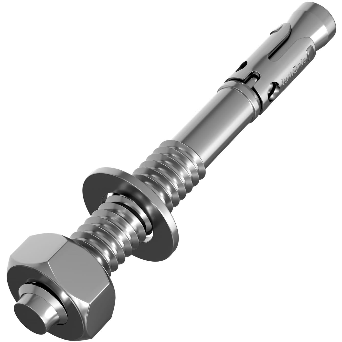 Lumonic Heavy Duty Anchor Pad M16 x 160 mm Galvanised I For Use As A Metal Dowel I For Different Types Of Mounting