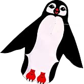 Hengda Kite Penguin Kite,Animal Kites for Kids and Adults,Easy to Fly | Excellent Fabric and Structure Design,The Pictures are Beautiful in high Definition,Suitable for Beginners,Beach Kite