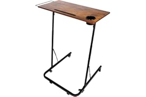 Adjustable Bike Trainer Fitness Desk - Derkerry Treadmill Desk Workstation for Indoor Cycling - Portable Bike Trainer Fitness Desk with Lockable Wheels