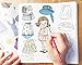 Illustrated By Grace Drayton ‘Dolly Dingle_dingle’s Day’ Anti Stress Coloring Books for Adult Relaxation and Dingle Paper Doll Cutouts Color Therapy, 60 Pages, 28 Themes