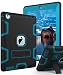 TIANLI iPad 2 Case,iPad 3 Case,iPad 4 Case Three Layer Protection Shockproof Protective with Kickstand iPad 2nd Generation Case/iPad 3rd Generation Case/iPad 4th Generation Case - Black Blue primary