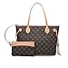 Olyphy Designer Leather Tote Bags for women, Fashion PU Tote Handbags Purse, Top Handle Shoulder Bags,Brown (Flower)