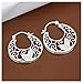NYKKOLA Elegant Fashion Jewelry Beautiful Crystal 925 Silver Women Lady Earrings